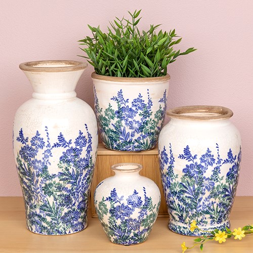 Indigo Garden Vases & Planters