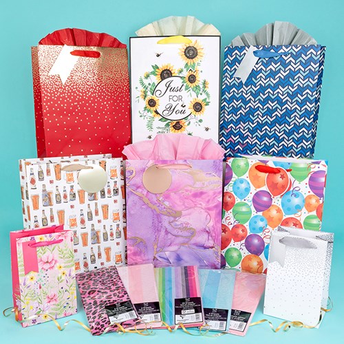 Gift Bags, Boxes & Greetings