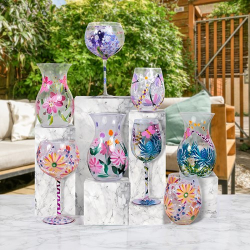 Hand Painted Glass Lynsey Johnstone