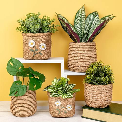 Stone Weave Planters