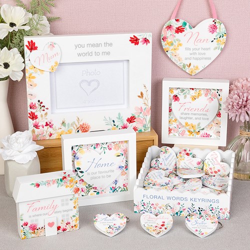 Floral Words Collection
