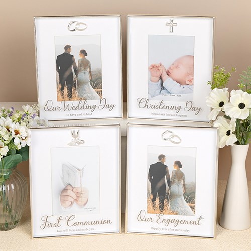 Silver Script Frames