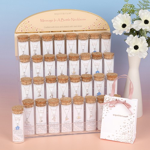 Equilibrium Message in a Bottle