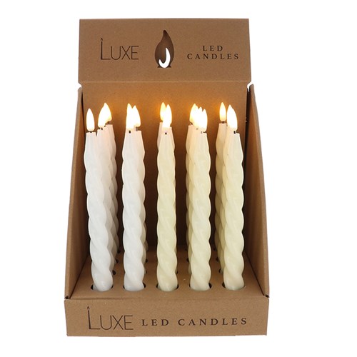 Luxe led candles on sale