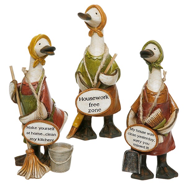 David's Mrs Mop Message Ducks Small
