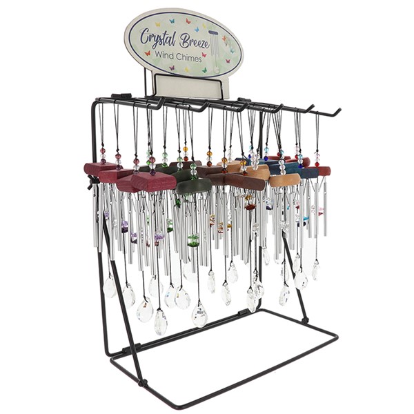 Crystal Breeze Wind Chime & Stand