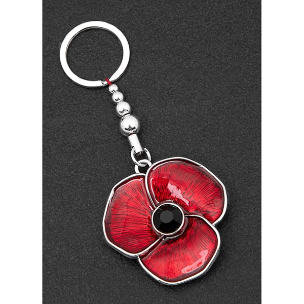 Equilibrium Poppy Keyring
