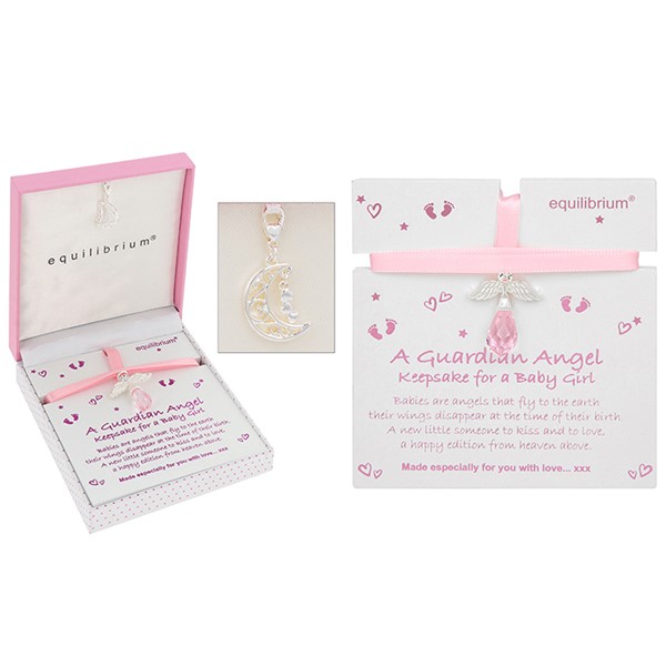 Equilibrium Guardian Angel Keepsake Baby Girl