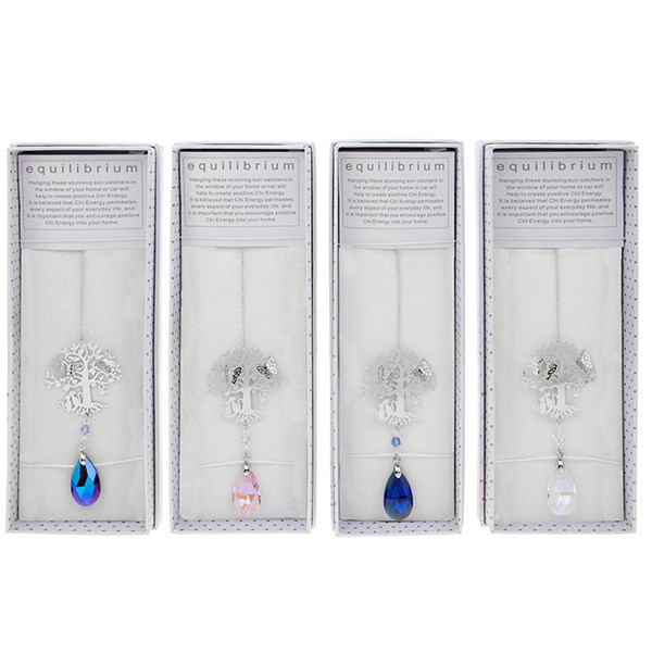 Equilibrium 3D Tree Cats Suncatcher