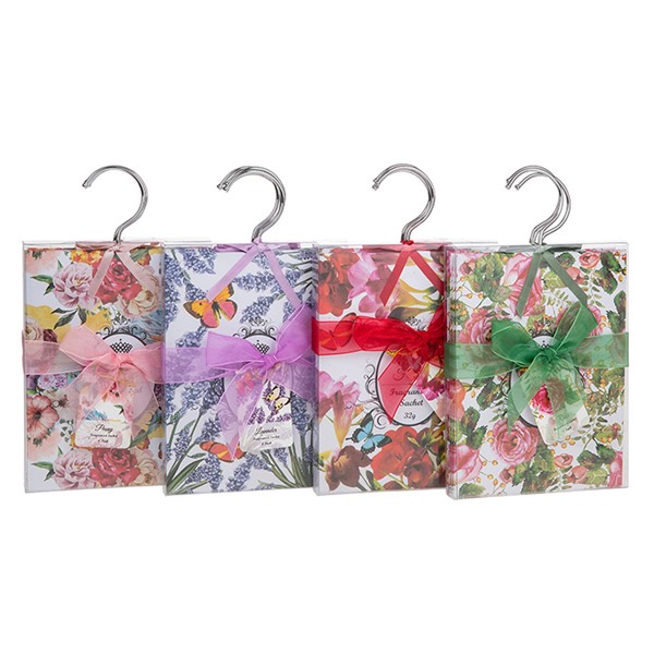 Fragrant Garden Hanging Sachet Pack of 4
