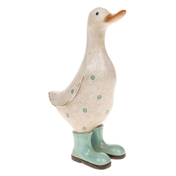 David's Polka Dot Duck Medium Aqua