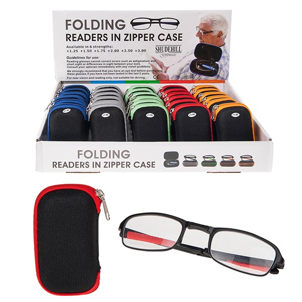 Folding Glasses In Zipper Case in CDU