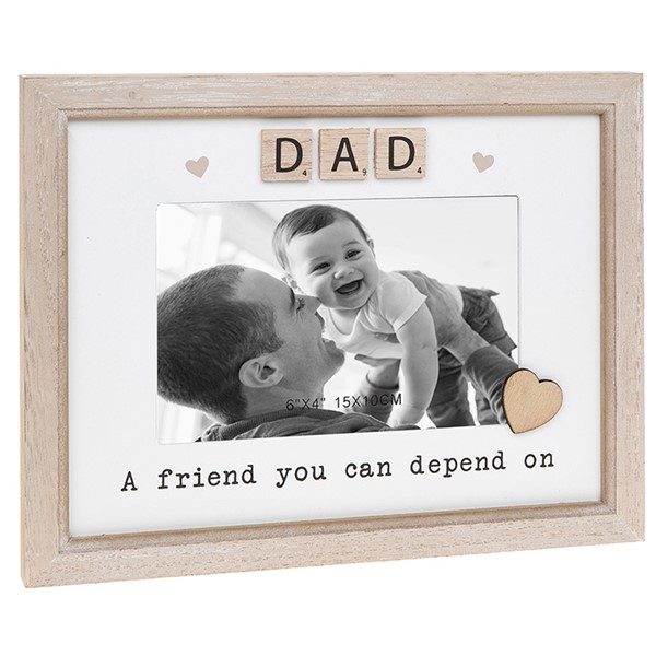 Scrabble Sentiments Frame Dad