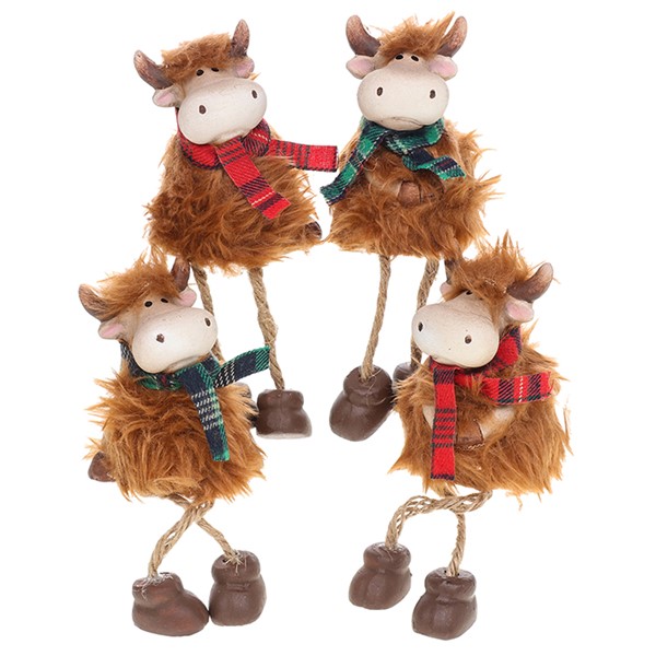 Highland Coos Dangly Legs Small
