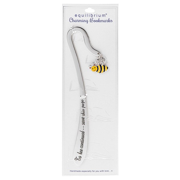 Charming Bookmark Bee