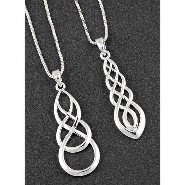 Celtic Silver Plated Necklace