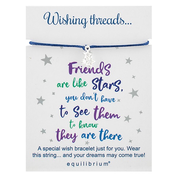 Wish Thread Bracelet Friends Are Like Stars