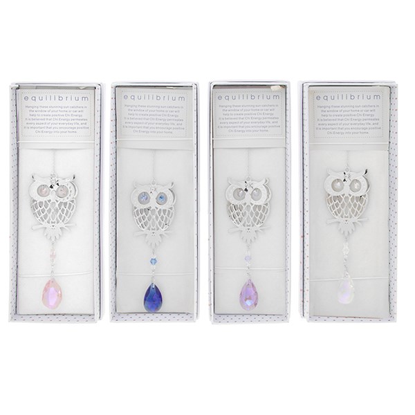 Equilibrium 3D Wise Owl Suncatcher