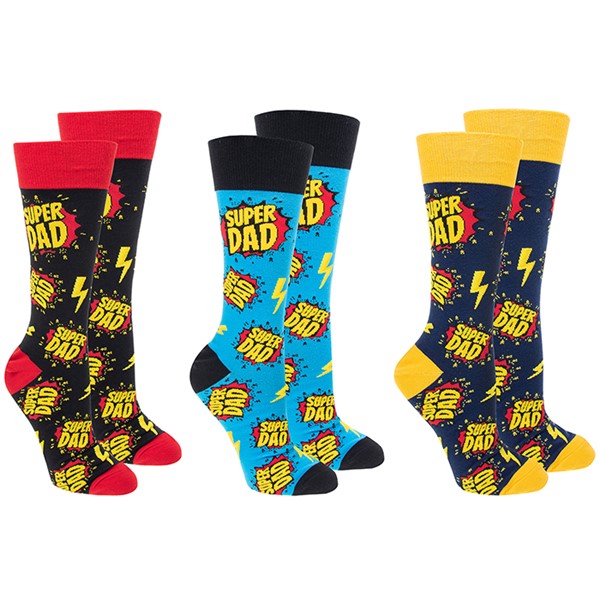 Sock Society Super Dad