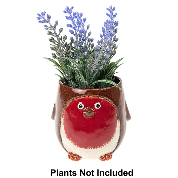 Village Pottery Robin Planter Small