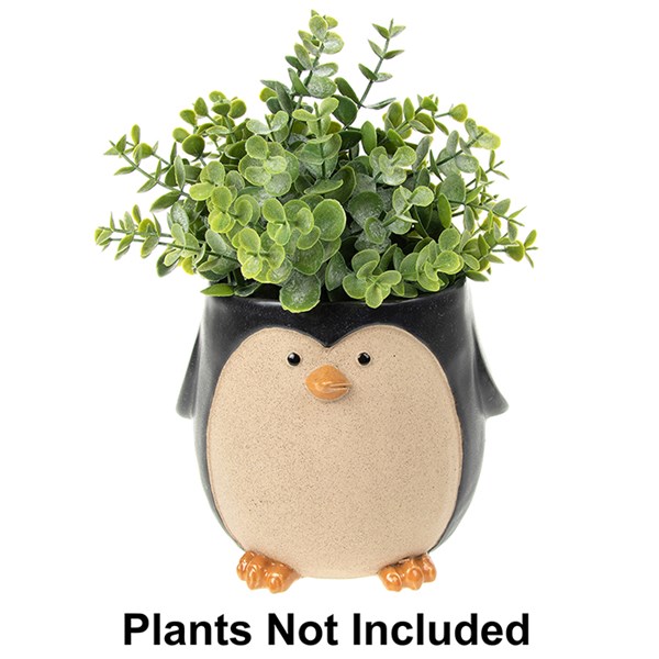 Village Pottery Penguin Planter Large