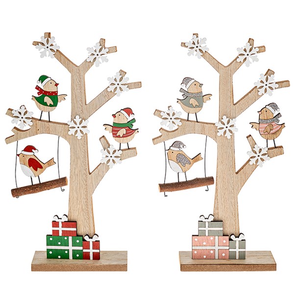 Xmas Craft Birdie Tree