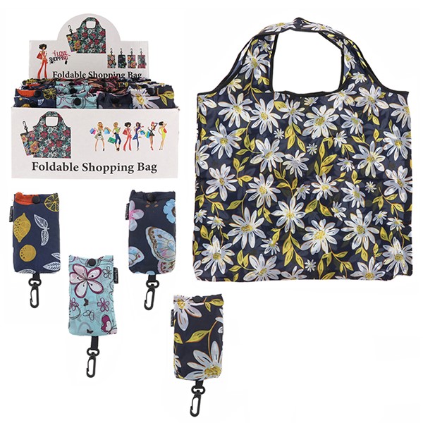 Love Shopping Clip Bag Blooms