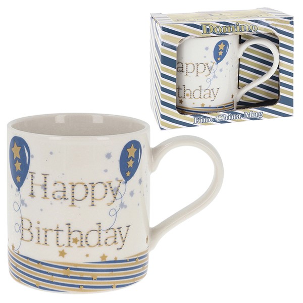 Rush Domino Men's Mug Happy Birthday