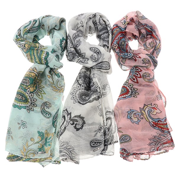 Paisley Print Scarf