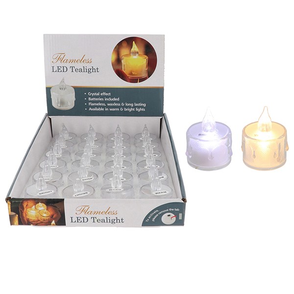 LED Tealight Warm/Bright