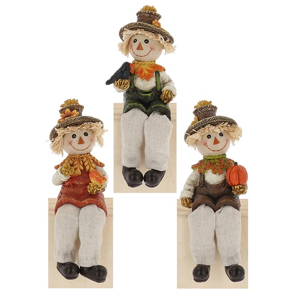 Harvest Scarecrow Dangle Leg Small