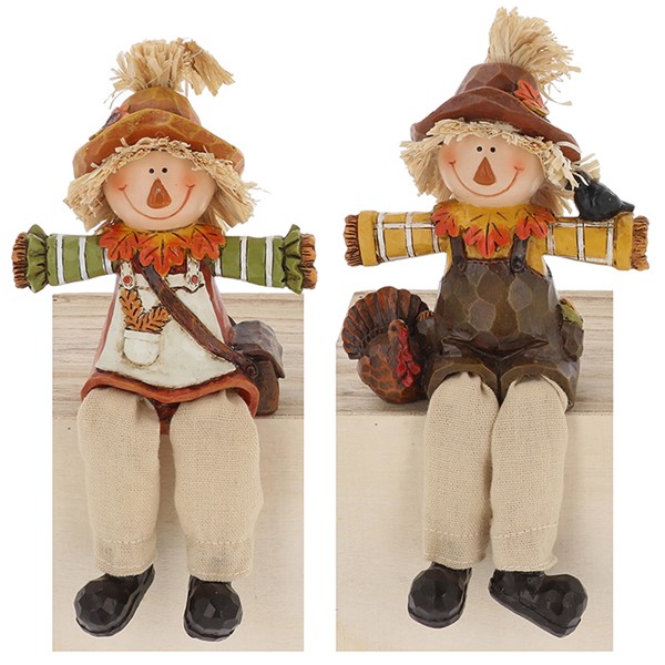 Harvest Scarecrow Dangle Leg Large