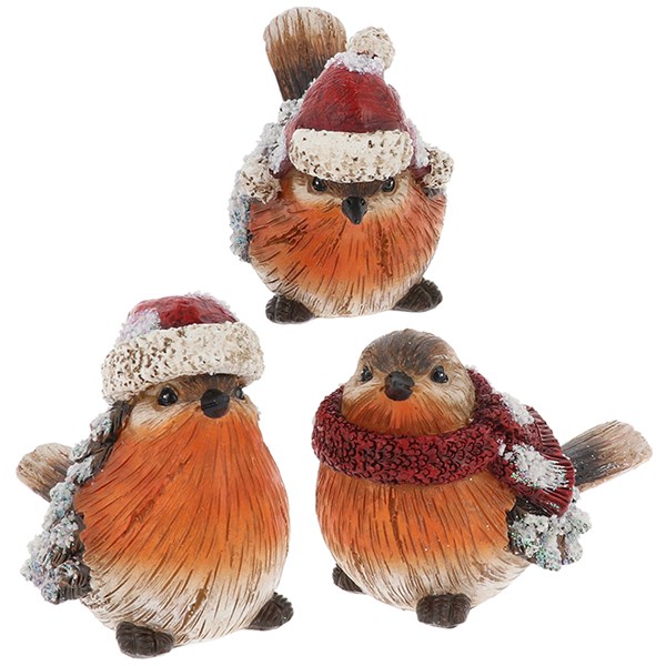 Sweet Festive Robin Medium