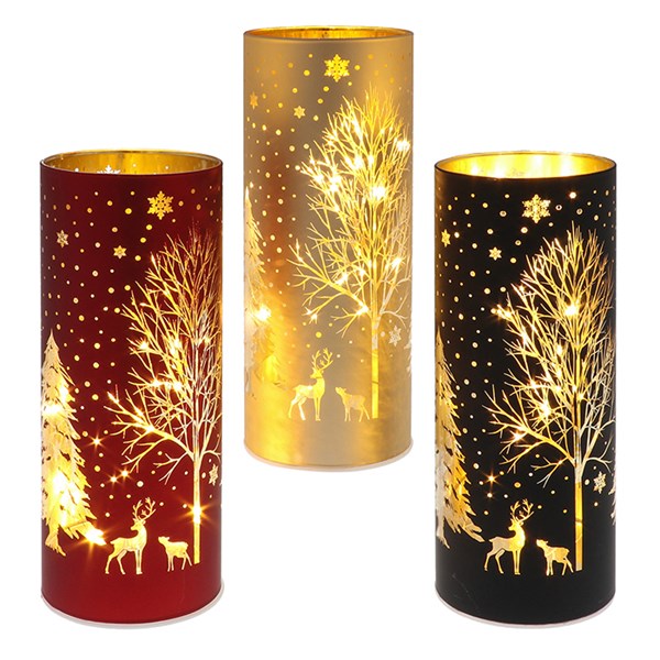 Xmas Glow Lamp Forest Large
