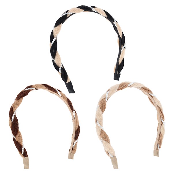 Two Tone Chunky Knit Headband