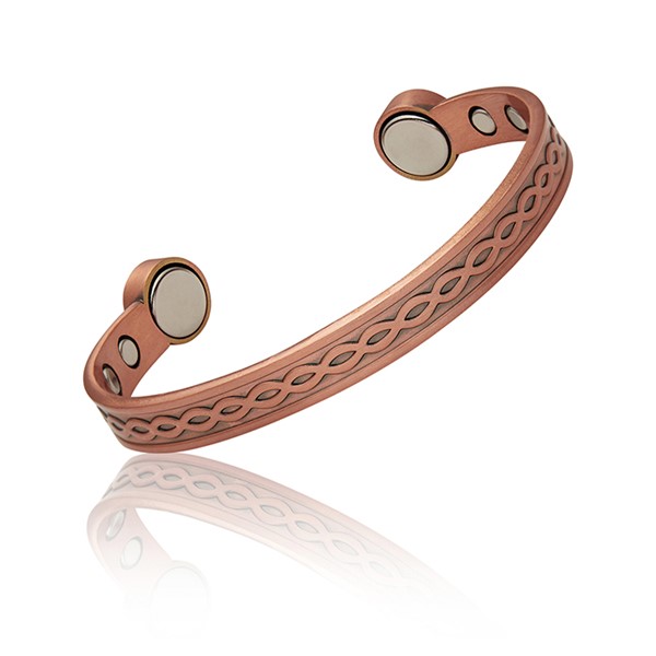 EQ For Men Deco Copper Bangle