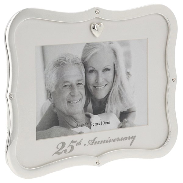 Celebration Frame 25th Anniversary 6x4