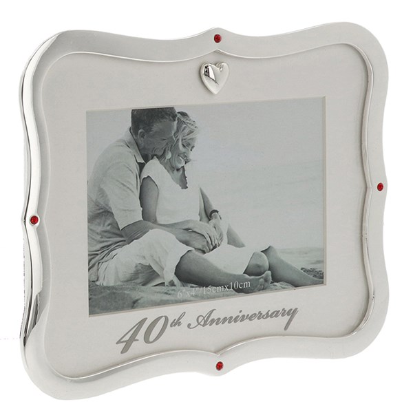 Celebration Frame 40th Anniversary 6x4
