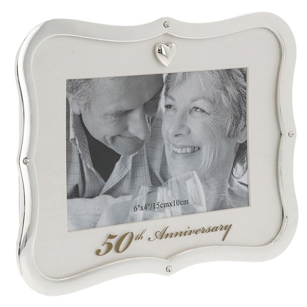 Celebration Frame 50th Anniversary 6x4