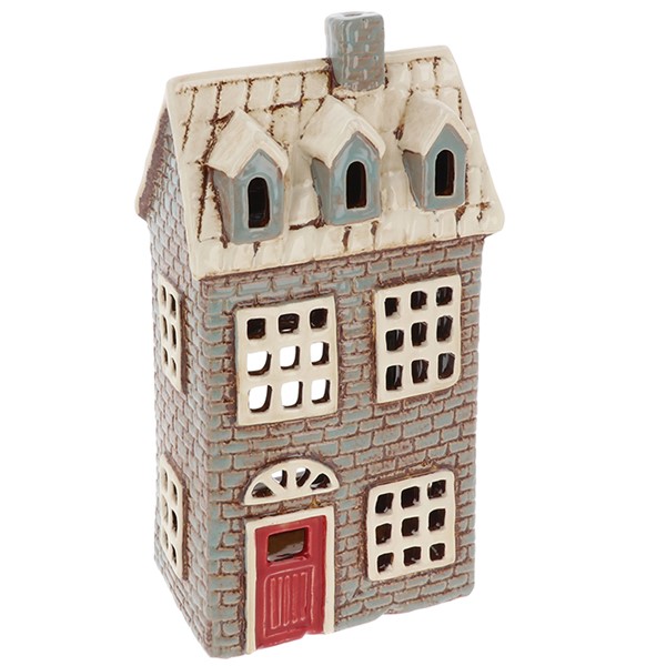 Village Pottery Brick House/Three Dormers Tealight