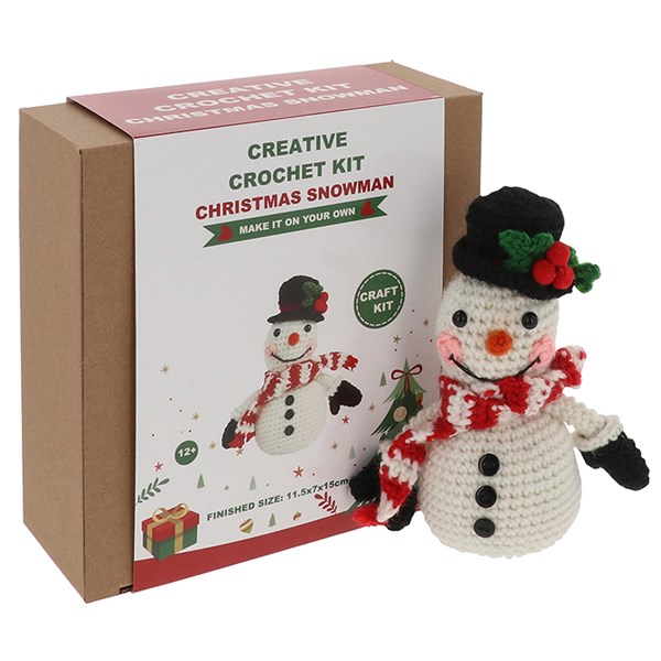 Creative Crochet Xmas Traditional Snowman