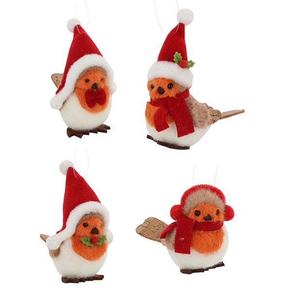 Joyful Robins Hanging