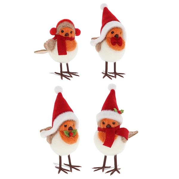 Joyful Robins Standing