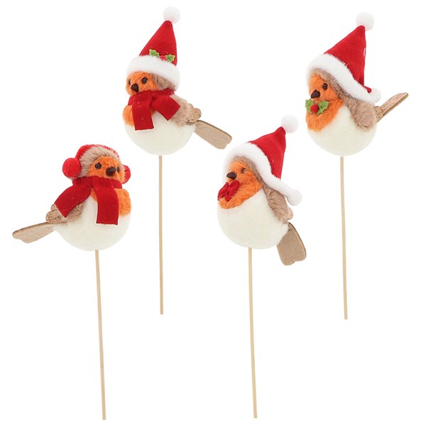 Joyful Robins Xmas Pick