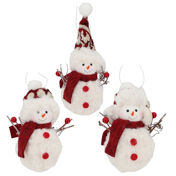 Joyful Snowman Hanging