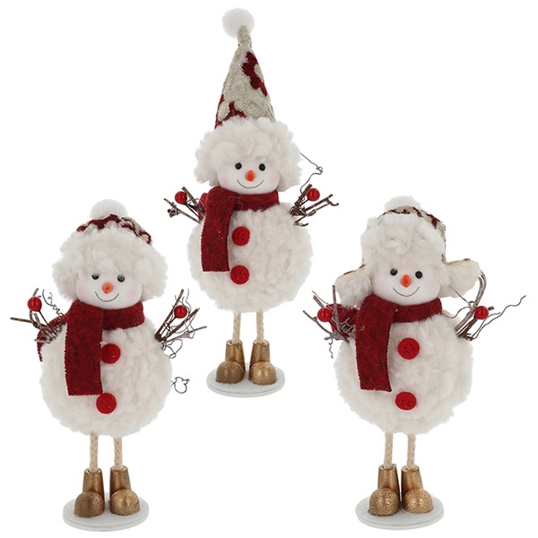 Joyful Snowman Standing