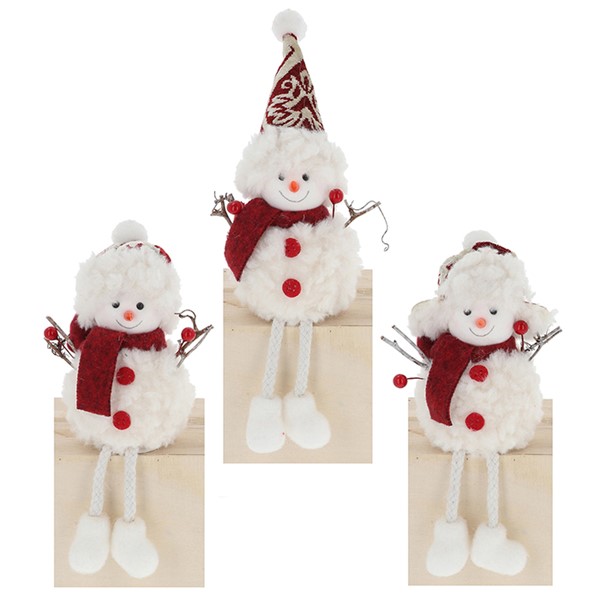 Joyful Snowman Dangly Legs
