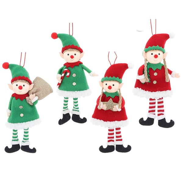 Joyful Elves Hanging
