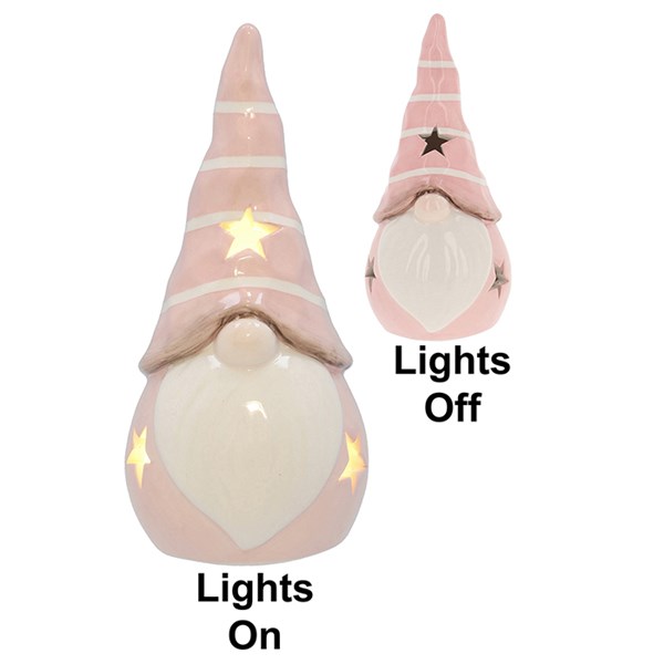 Pastel Pink LED Gonk Medium