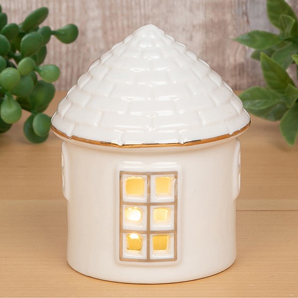 Cosy Lane Shingle LED Round House Small